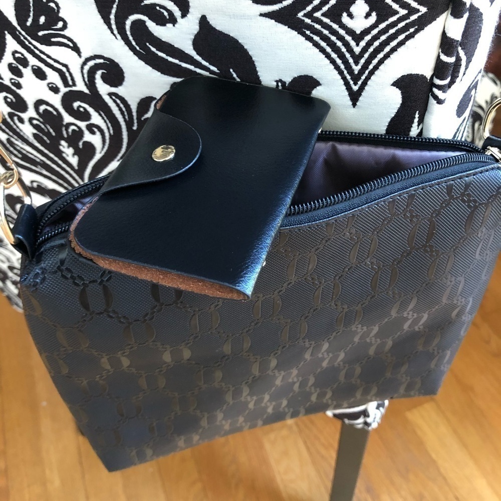 NEW Lightweight Black Crossbody - Picture 5 of 6